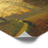 John Atkinson Grimshaw - Late October ポスター (角)