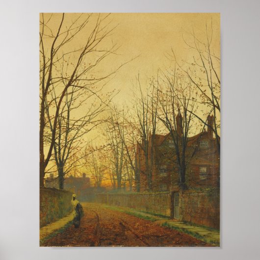 John Atkinson Grimshaw - Late October ポスター (正面)