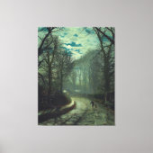 John Atkinson Grimshaw - Nearing home  キャンバスプリント (正面)