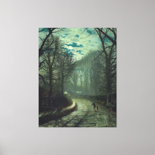 John Atkinson Grimshaw - Nearing home  キャンバスプリント (正面)