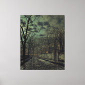 John Atkinson Grimshaw - November キャンバスプリント (正面)