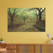 John Atkinson Grimshaw - Stapleton Park, near Pont キャンバスプリント (インサイチュ (リビング))