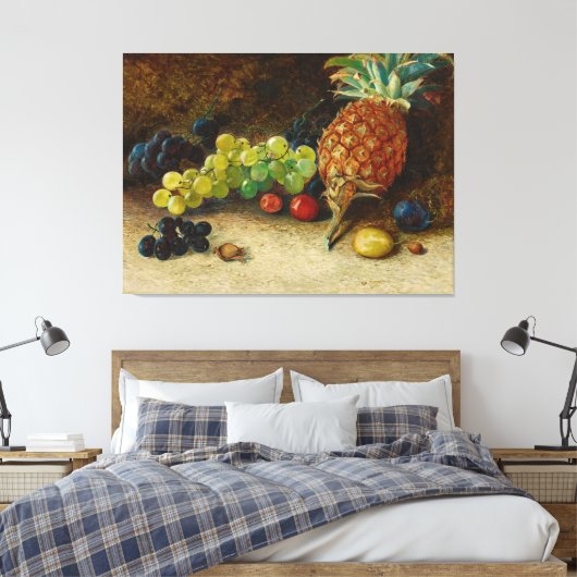 John Atkinson Grimshaw - Still Life With キャンバスプリント (インサイチュ (寝室))