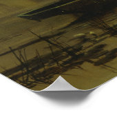 John Atkinson Grimshaw - The Lady of Shalott ポスター (角)