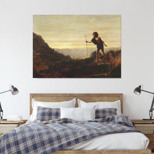 John Atkinson Grimshaw - The Parable of the Lost  キャンバスプリント (インサイチュ (寝室))