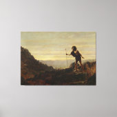 John Atkinson Grimshaw - The Parable of the Lost  キャンバスプリント (正面)