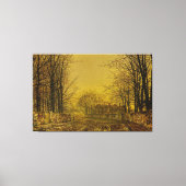 John Atkinson Grimshaw - The Queen’s Highway キャンバスプリント (正面)