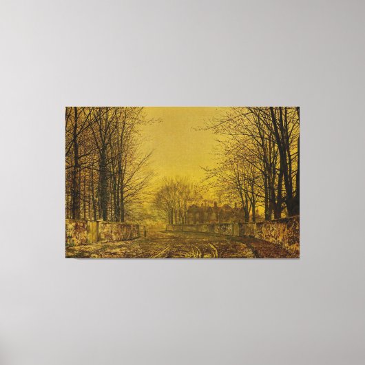 John Atkinson Grimshaw - The Queen’s Highway キャンバスプリント (正面)