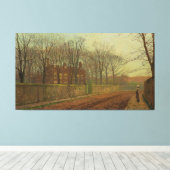 John Atkinson Grimshaw - The Rookery キャンバスプリント (インサイチュ (ウッドフロア))