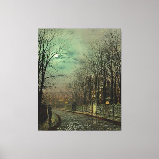 John Atkinson Grimshaw - The Tryst キャンバスプリント (正面)