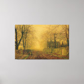 John Atkinson Grimshaw - Under The Beeches キャンバスプリント (正面)