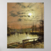 John Atkinson Grimshaw - Whitby ポスター (正面)