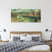 John Atkinson Grimshaw - Whitby Docks  キャンバスプリント (インサイチュ (寝室))