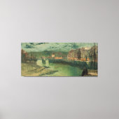 John Atkinson Grimshaw - Whitby Docks  キャンバスプリント (正面)