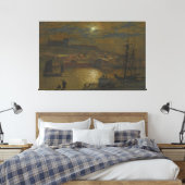 John Atkinson Grimshaw - Whitby From Scotch Head キャンバスプリント (インサイチュ (寝室))