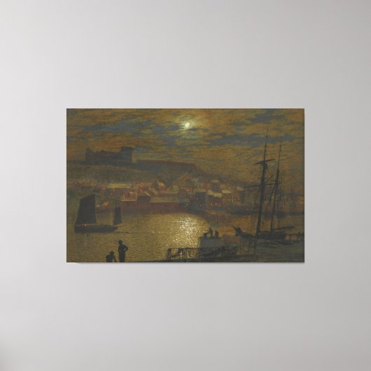 John Atkinson Grimshaw - Whitby From Scotch Head キャンバスプリント (正面)