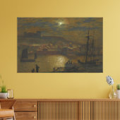 John Atkinson Grimshaw - Whitby From Scotch Head キャンバスプリント (インサイチュ (リビング))