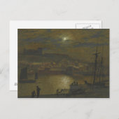 John Atkinson Grimshaw - Whitby from Scotch Head ポストカード (正面/裏面)