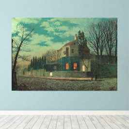 John Atkinson Grimshaw - Yew Court, Scalby  キャンバスプリント