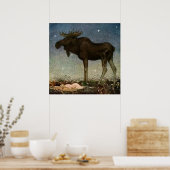 John Bauerによる「Leap Find the sleepingプリンセス」 ポスター (キッチン)