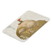 John Bauer – クリスマスヤギ マグネット (左側)