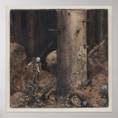 John Bauer – 偽りの森の中 ポスター (正面)