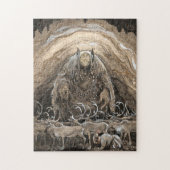 John Bauer -格言とトロール ジグソーパズル (縦)