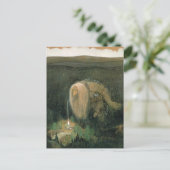 John Bauer – 森のトロール ポストカード (スタンド正面)