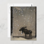 John Bauer – 童話アート ポストカード (正面/裏面)