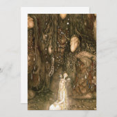 John Bauer – 見てトロール母は見て言った 招待状 (正面/裏面)