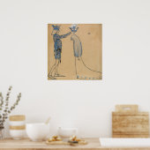 John Bauer -金ゴールドの冠 ポスター (キッチン)