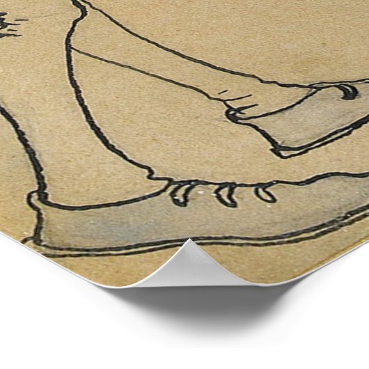 John Bauer -金ゴールドの冠 ポスター (角)