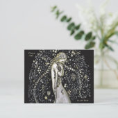 John Bauer Flora CC1148アールヌーボーグリーティングカード (スタンド正面)