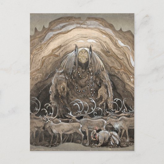 John Bauer NilasがCC0511ポストカードを提供 ポストカード (正面)