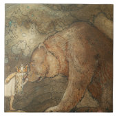 John Bauer - Poor Little Basse タイル (正面)