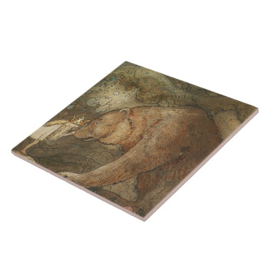 John Bauer - Poor Little Basse タイル (側面)