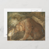 John Bauer - Poor Little Basse ポストカード (正面/裏面)