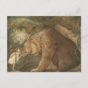 John Bauer - Poor Little Basse ポストカード