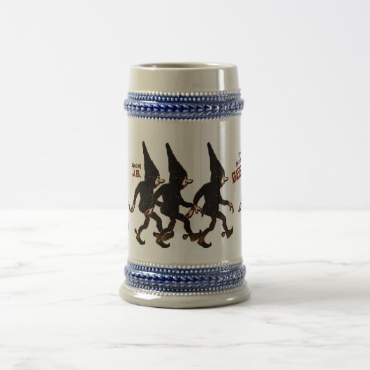 John Bauer Tomtenisse CC0577 Stonewware Beer Mug ビールジョッキ (中央)