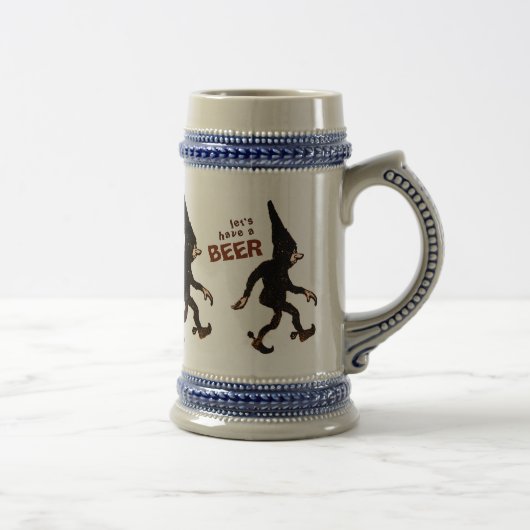 John Bauer Tomtenisse CC0577 Stonewware Beer Mug ビールジョッキ (右)