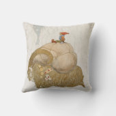 John Bauer Troll Art クッション (裏面)