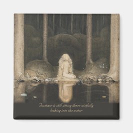 John Bauer Tuvstarr by the forest tarn CC1038 マグネット