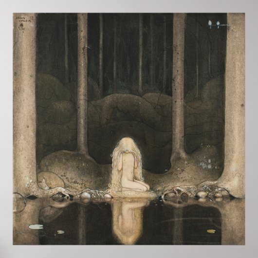 John Bauer Tuvstarr CC0020より大きい ポスター (正面)