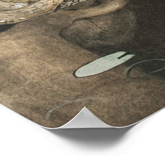 John Bauer Tuvstarr CC0789中 ポスター (角)