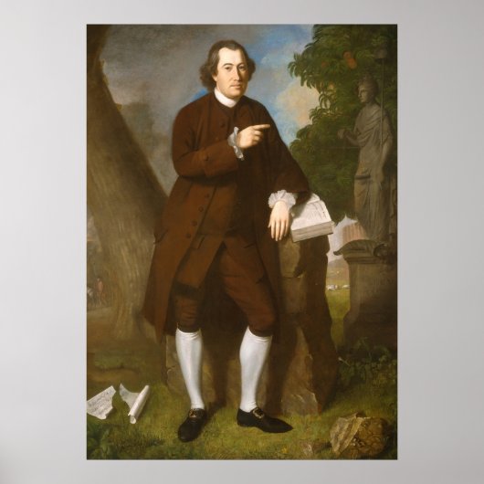 John Beale Bordley – チャールズ・ペールファインアートポスター ポスター (正面)