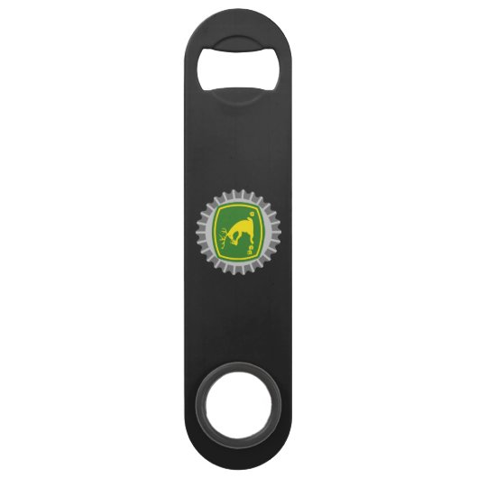 John Beer Steel Bottle Opener スピード栓抜き (正面)