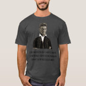 John Brown Abolitionist USA歴史先生戦争 Tシャツ (正面)