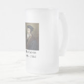John Calvin Beer Stein – 改革シリーズ フロストグラスビールジョッキ (正面右)