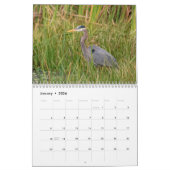 John Chestnut Sr. Park 2026野生動物 カレンダー (1月 2026)