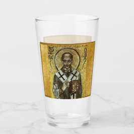 John Chrysostom l Houstard l Icon l Catholic Saint タンブラーグラス
